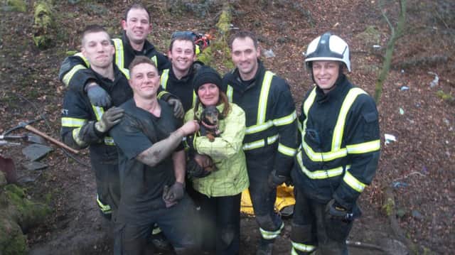 Relieved: Nicola thanked the crew for digging Lulu out