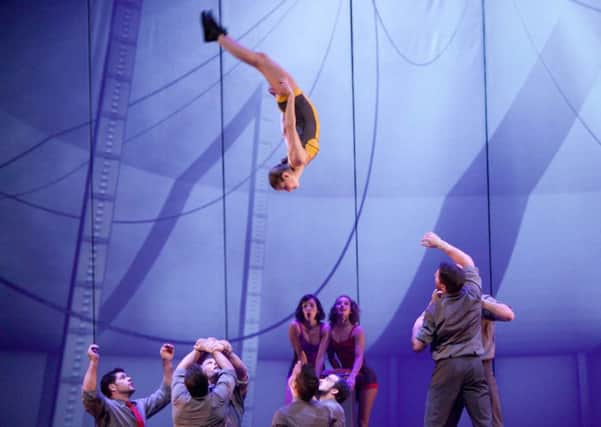 Cirque Eloize at Bradford's Alhambra Theatre.