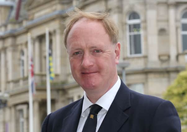 Simon Reevell, who is standing for re-election as Dewsbury and Mirfield's MP.