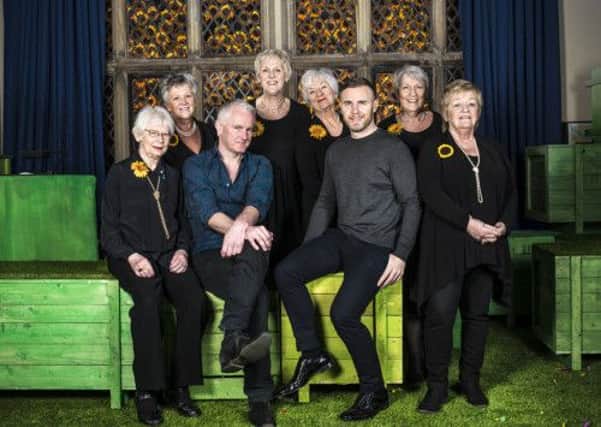 Timr Firth, Gary Barlow and the women who inspired The Girls.