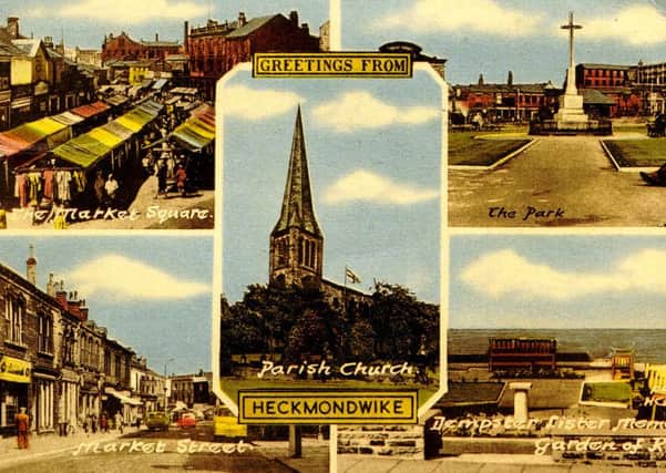 A 1960s postcard of Heckmondwike.