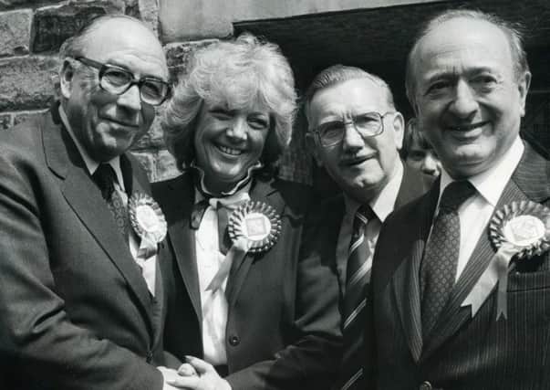Roy Jenkins visited Birstall ahead of the 1983 General Election.