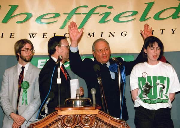 Irvine Patnick after the 1992 election success