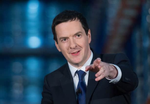 File photo dated 1/4/2015 of Chancellor of the Exchequer George Osborne who is expected to declare today that it s time for major cities in England to take control of their own affairs. PRESS ASSOCIATION Photo. Issue date: Thursday May 14, 2015. Making his first major speech of the new Parliament, Osborne will promise "radical devolution" for cities to allow them to grow their local economies. The plans under the Cities Devolution Bill will help to implement the so-called northern powerhouse vision Mr Osborne has previously outlined as a way to rebalance the UK economy. See PA story POLITICS Osborne. Photo credit should read: Stefan Rousseau/PA Wire