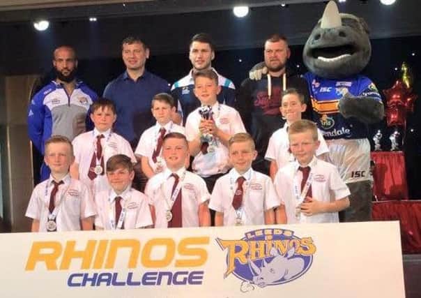 Thornhill Trojans Under-9s A team won the Leeds Rhinos Challenge Shield in Skegness last weekend.