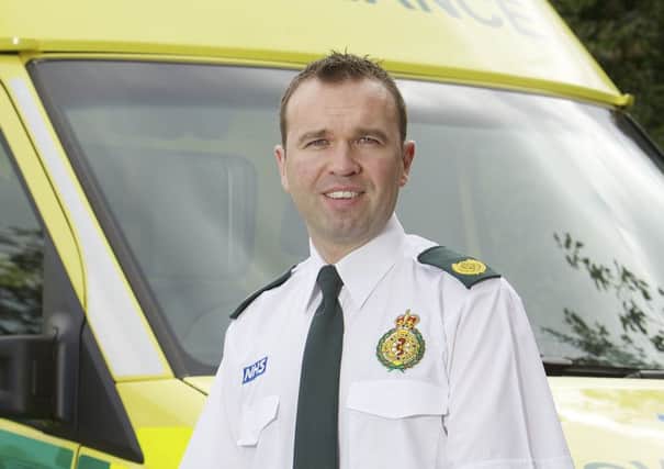 Yorkshire Ambulance Service NHS Trust Dave Macklin. Copyright Shaun Flannery Photography Ltd