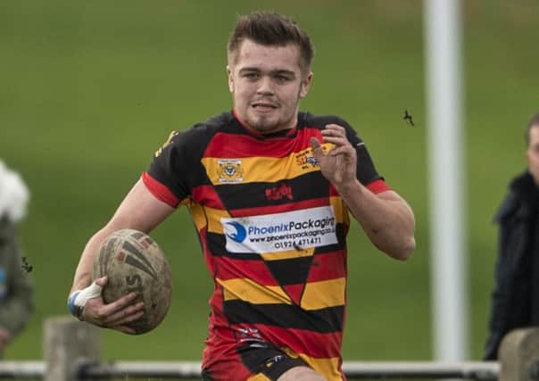 Ben Spaven scored a first half try as Shaw Cross Sharks threatened to pull off a National Conference Trophy upset at Egremont last Saturday.