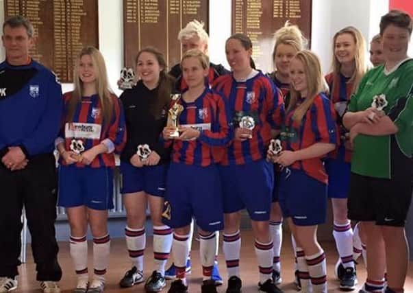 Battyeford Belles Ladies won the Middleton Gala thanks to a penalty shoot-out victory over Tingley Athletic.