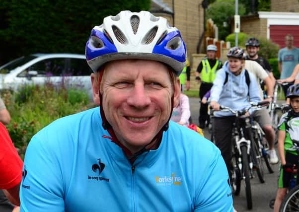 Martyn Bolt will be cycling 50 miles this Saturday to raise funds for Save Mirfield and Kirkwood Hospice.