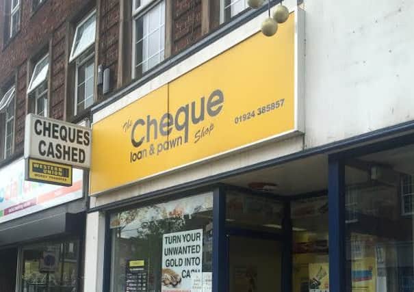 Cheque Loan & Pawn Shop in Wakefield