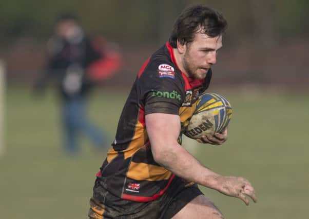Adam Masson was among the Sharks try scorers in their National Conference League draw against Skirlaugh.