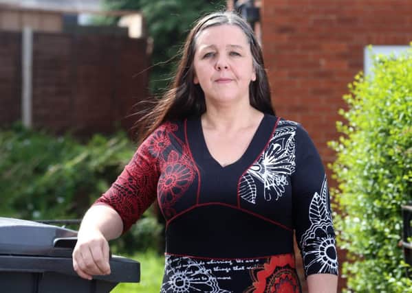 Debbie Campbell outside her home in Leeds. Picture: Ross Parry Agency