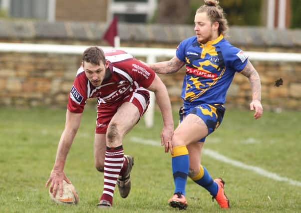 Thornhill man-of-the-match Jake Wilson scored the third try in their narrow Conference Trophy semi-final defeat.