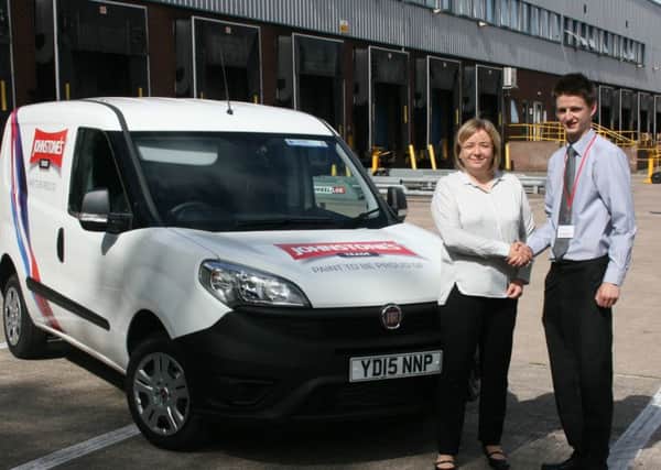 Northern Commercials have donated two Fiat Doblos as competition prizes to PPG