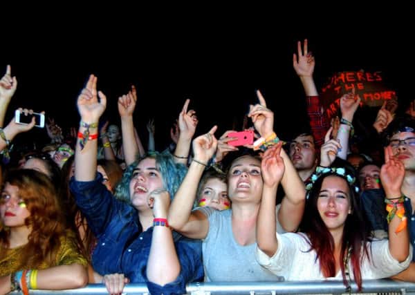 Leeds Festival music fans are excited by the prospect of seeing The Wombats on the final night of the 2015 event. Picture: Ian Harber