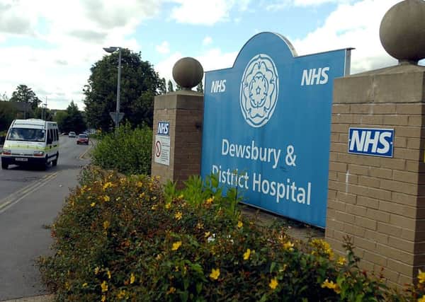 Dewsbury and District Hospital.