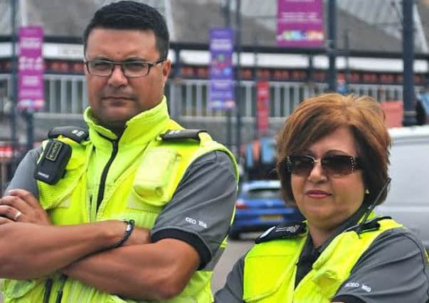Jason Moore and Lily Nelson, civil enforcement officers in 
Dewsbury and Huddersfield, battle over parking every day on our streets.