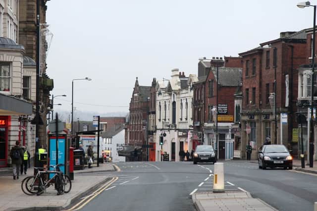Westgate, Wakefield, where a mass brawl occurred last December