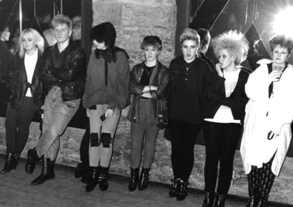 GOTH GLORY The Xclusiv during its 1980s heyday.