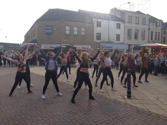 Dewsbury flashmob by the Katie Philpott School of Dance