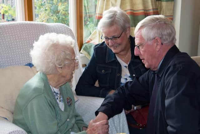 Jessie Rogan, who was born in Lower Hopton Mirfield, celebrated her 100th birthday last week.