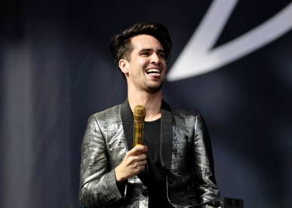 Panic At The Disco's Brendan Urie. Picture: Ian Harber