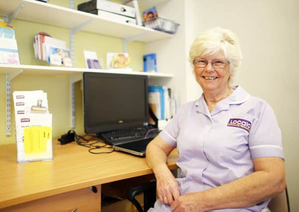 Retiring nurse Noreen Atkin who has worked as a nurse for 53 years, 35 of them in North Kirklees.