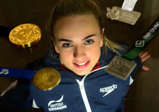 Gomersal diver Lois Toulson is setting her sights  on Olympic Games glory.