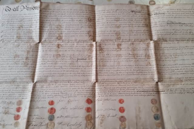 This document dates from 1798 and relates to use of land.