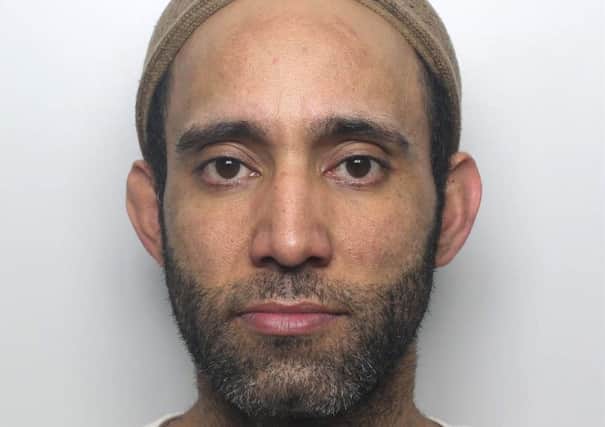 Jabar Ali, jailed for three years for knife-point robbery of a taxi driver in Dewsbury.
