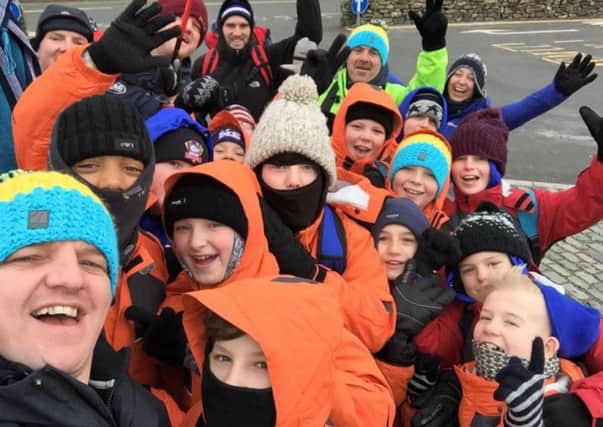 Batley Boys Under-12s tackled Mount Snowdon
