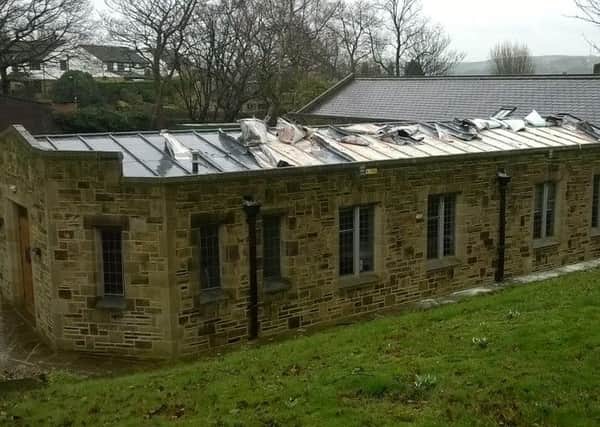 Yobs stole lead from the New Refectory at the Community of Resurrection. Pic by @CR_Mirfield.