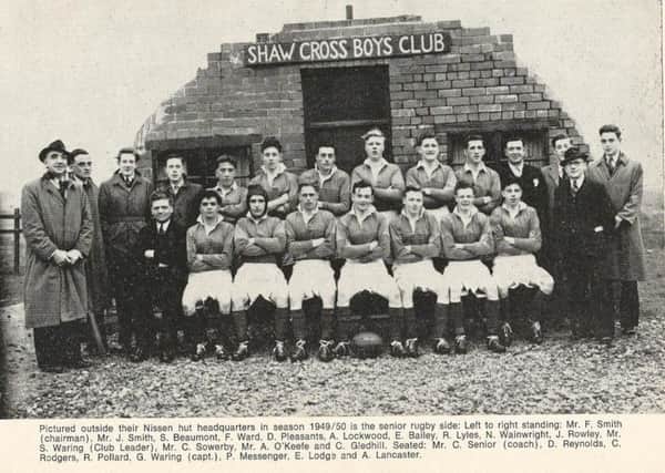 One of the early Shaw Cross team pictures after they were formed in 1947.