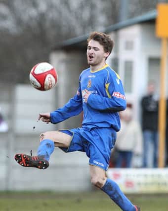 Jimmy Eyles scored two goals on debut, having joined from Ossett Albion, as Liversedge earned a first Premier Division win since October 31 to give themselves hope of survival.