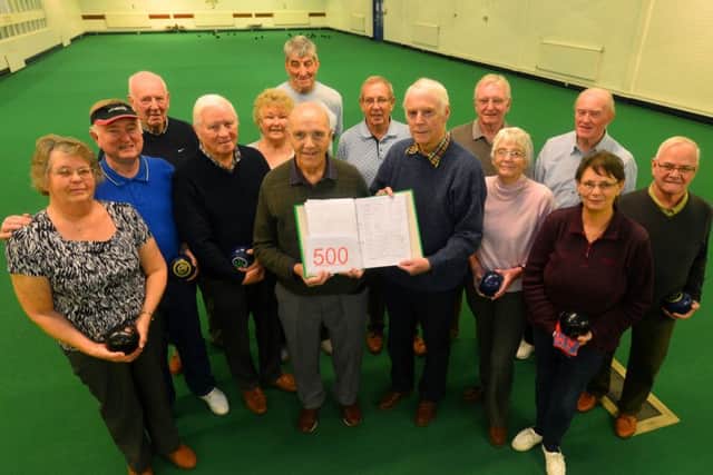 John Bolton set up a petition to save the sports centre. Pictured with bowling club. (D535F404)