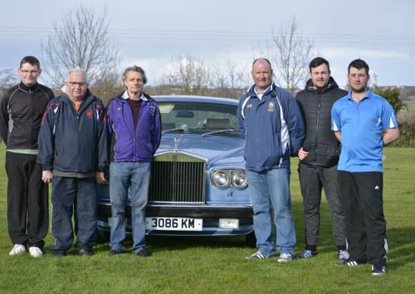 Competition semi-finalists with Keith Miller of KM Wedding Motors,