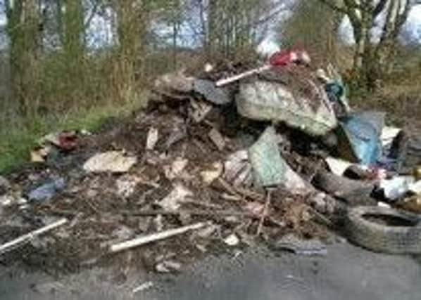 The waste was left on Grange Lane.