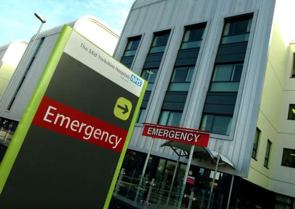 Pinderfields Hospital Emergency entrance