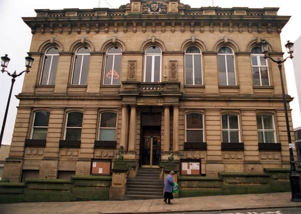 Huddersfield Town Hall , where the vote took place.