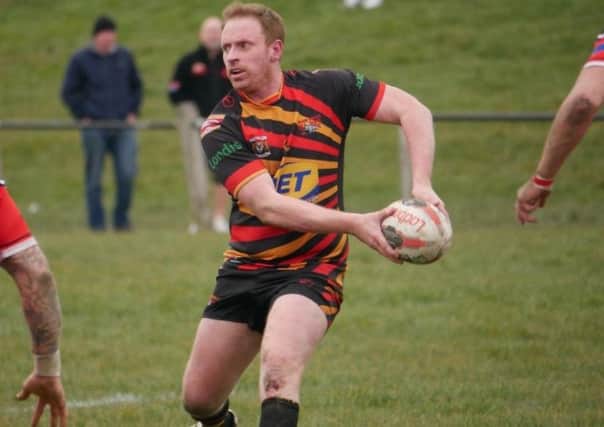 Shaw Cross Sharks captain Andrew Fawkes faces a long road to recovery following a horror injury playing in a recent cup tie against Mirfield Stags.