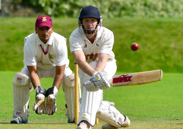 Hanging Heaton captain Gary Fellows struck 170 in his sides Priestley Cup second round win over Townville last Sunday.