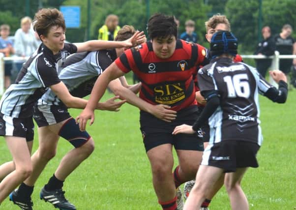 Birstall Victoria Under-14s in action against Castleford Panthers