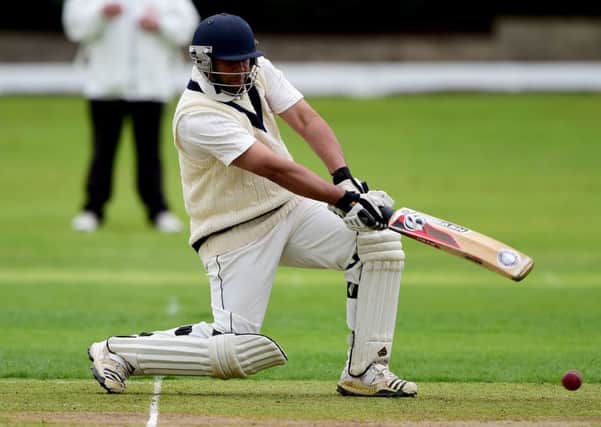 Cleckheaton batsman Mohammad Zaman in action during his sides Priestley Cup game against Woodlands last Sunday. Picture: Paul Butterfield