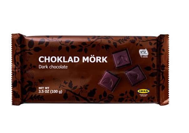The bars of chocolate have been recalled by Ikea.