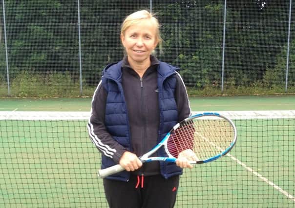 Liversedge Tennis Clubs new head coach Elena Zagrebina.