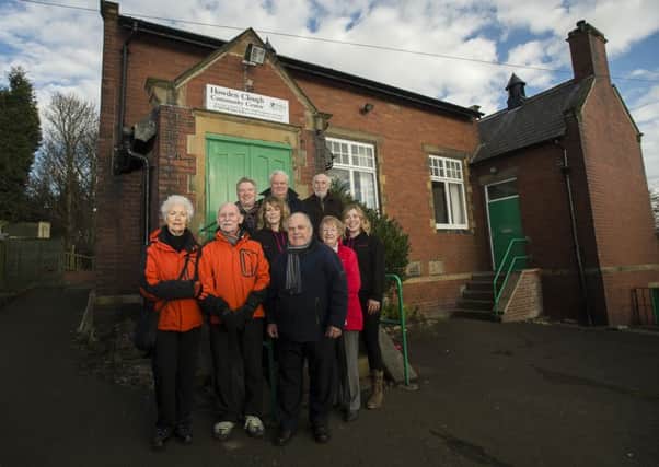 Members of Howden Clough Community Association outside the centre.