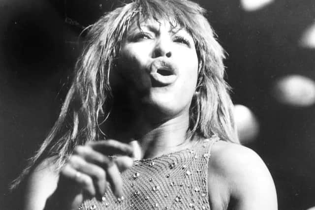 Tina Turner at Batley Variety Club early 70's