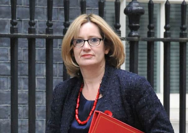 Home Secretary Amber Rudd has announced a Â£23m investment into policing projects. Picture: Nick Ansell/PA Wire.