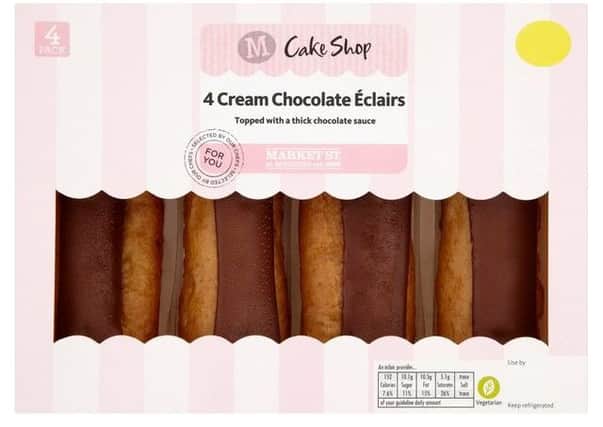 Morrisons Chocolate eclairs have been recalled.