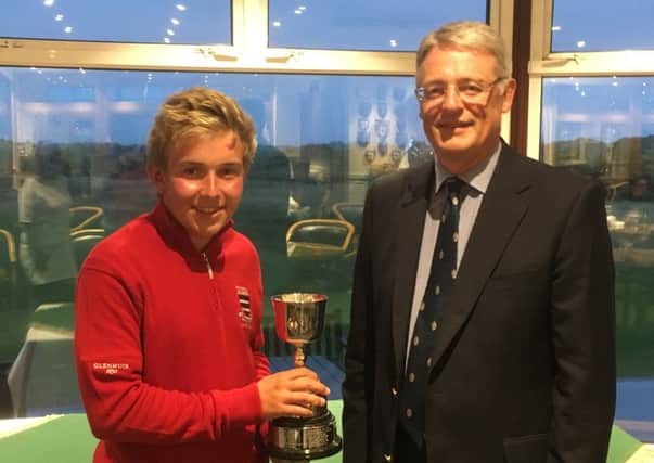 Dewsbury golfer Josh Morton  won the Royal Birkdale Goblet.
